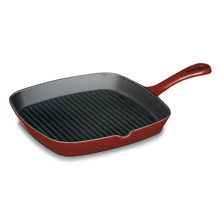 Cuisinart 9.25 in. Cast Iron NonStick Grill Pan & Reviews Wayfair